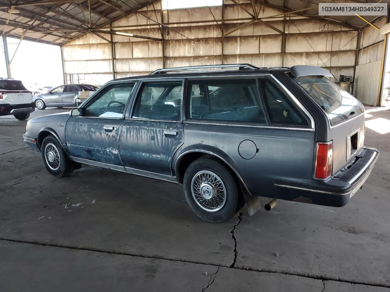 1987 Oldsmobile Cutlass Ciera Brougham Cruiser VIN: 1G3AM8134HD349327 Lot: 79208364