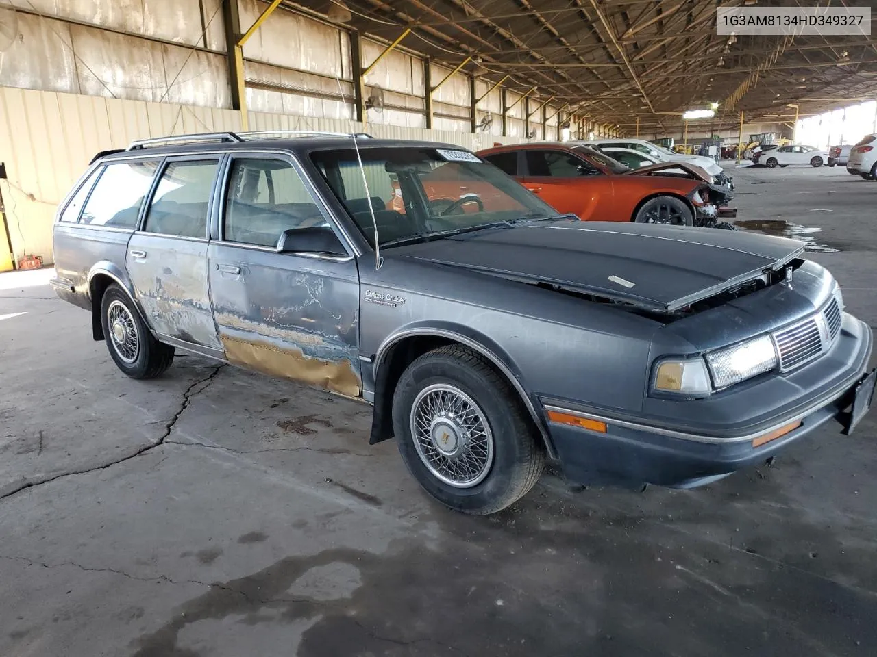 1987 Oldsmobile Cutlass Ciera Brougham Cruiser VIN: 1G3AM8134HD349327 Lot: 79208364