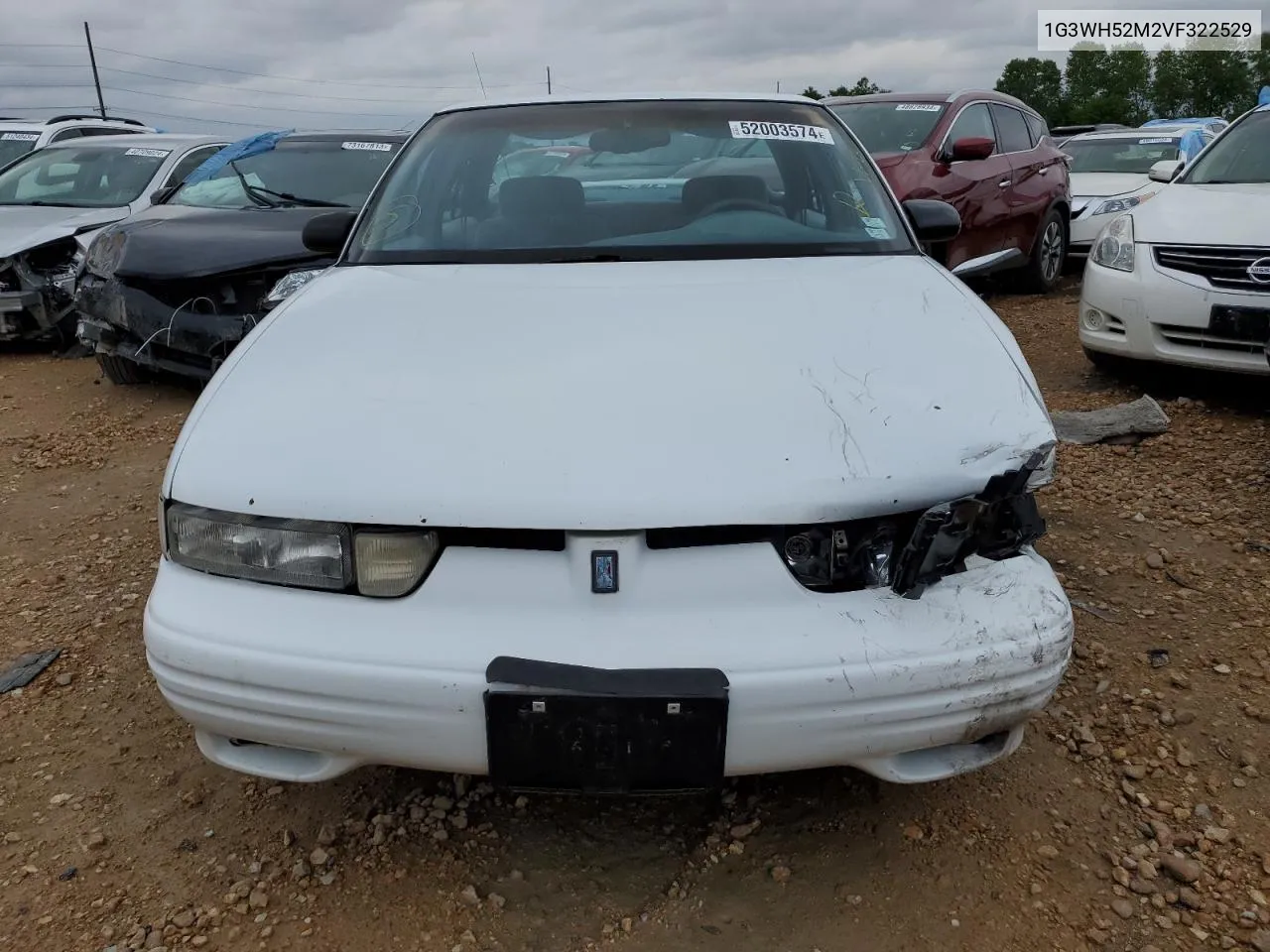 1997 Oldsmobile Cutlass Supreme Sl VIN: 1G3WH52M2VF322529 Lot: 52003574