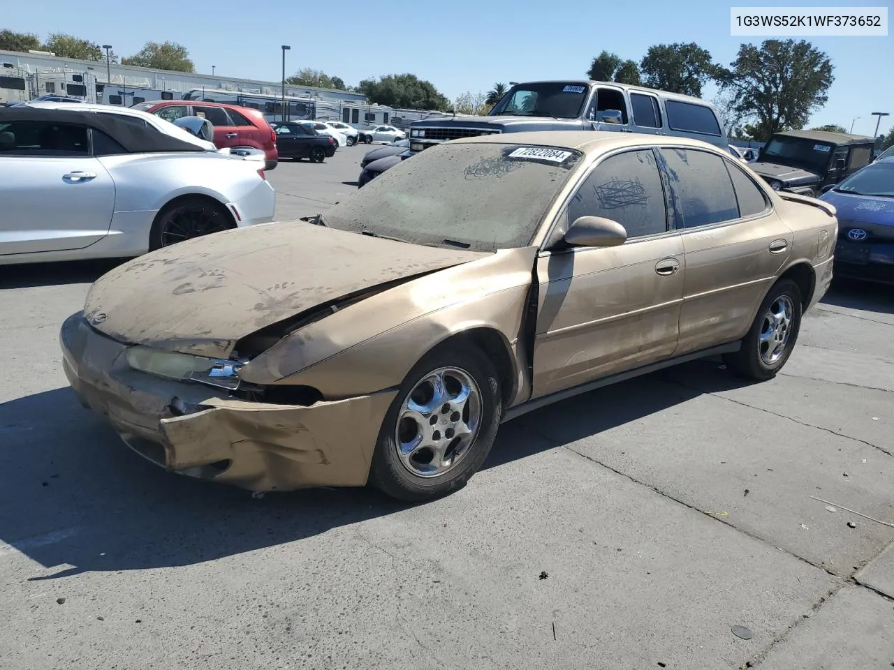 1998 Oldsmobile Intrigue Gl VIN: 1G3WS52K1WF373652 Lot: 72822084