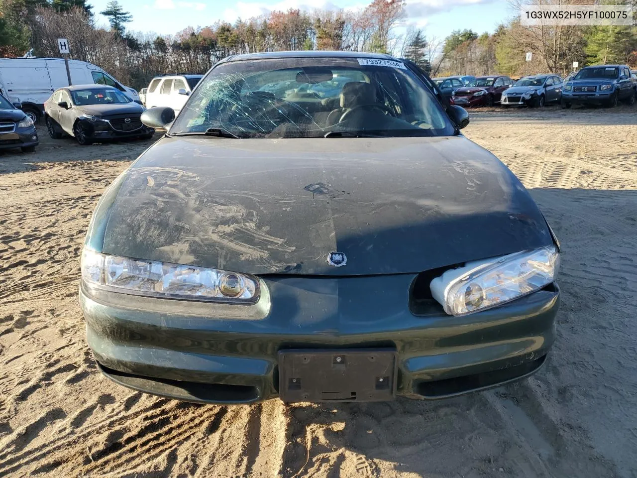 2000 Oldsmobile Intrigue Gls VIN: 1G3WX52H5YF100075 Lot: 79327534