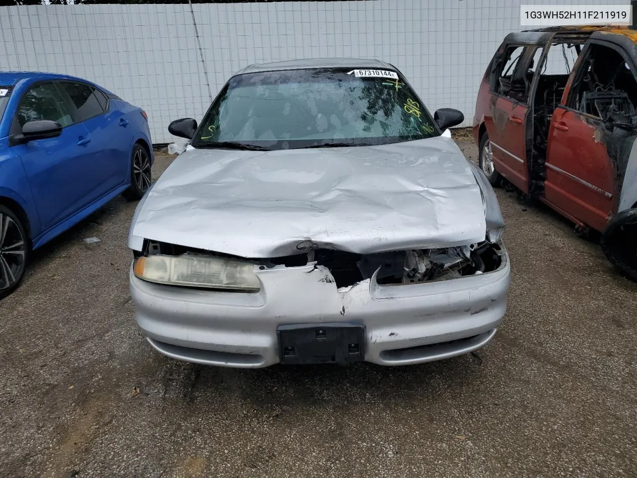 1G3WH52H11F211919 2001 Oldsmobile Intrigue Gx