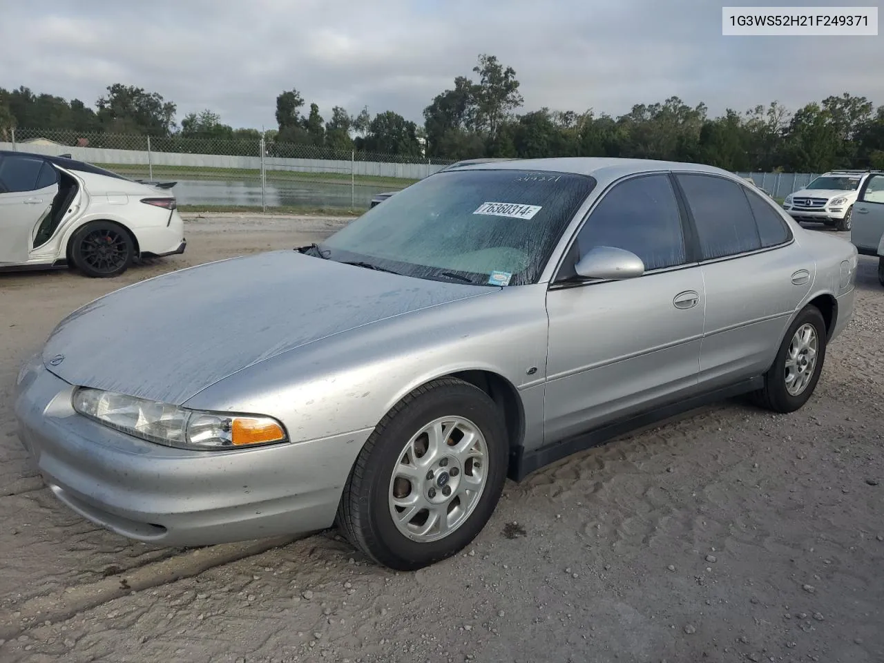 2001 Oldsmobile Intrigue Gl VIN: 1G3WS52H21F249371 Lot: 76360314