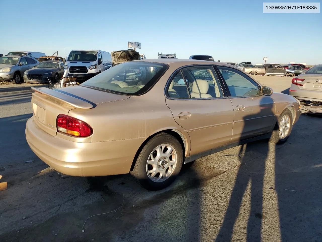 2001 Oldsmobile Intrigue Gl VIN: 1G3WS52H71F183335 Lot: 79344114