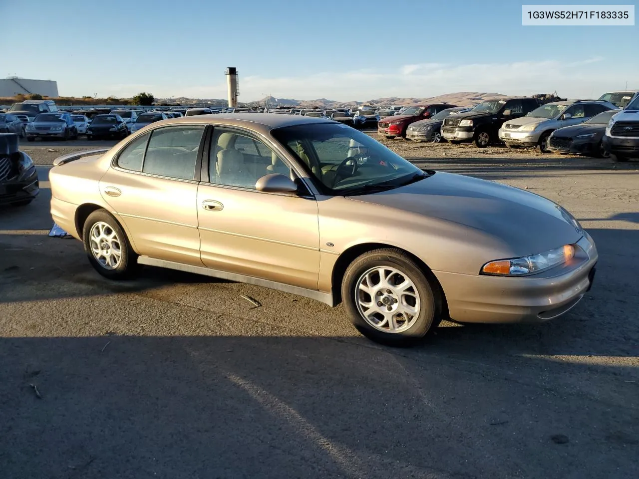 2001 Oldsmobile Intrigue Gl VIN: 1G3WS52H71F183335 Lot: 79344114