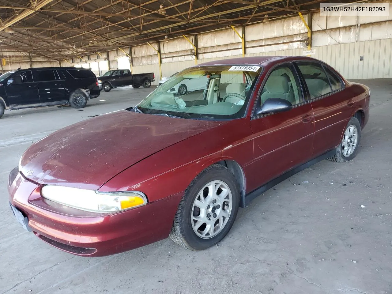 2002 Oldsmobile Intrigue Gx VIN: 1G3WH52H42F182093 Lot: 67878054