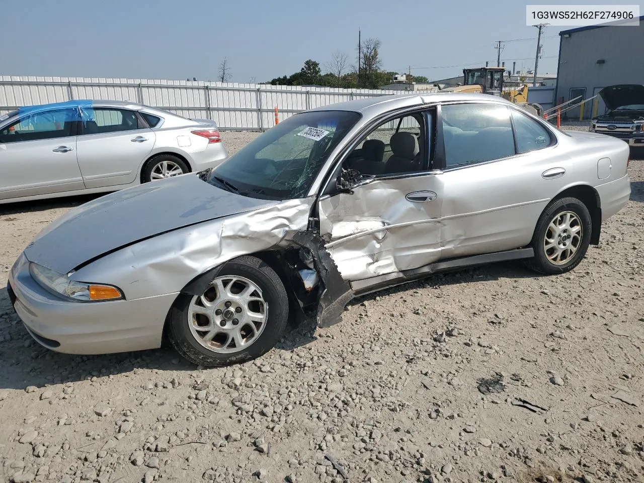 2002 Oldsmobile Intrigue Gl VIN: 1G3WS52H62F274906 Lot: 70503504