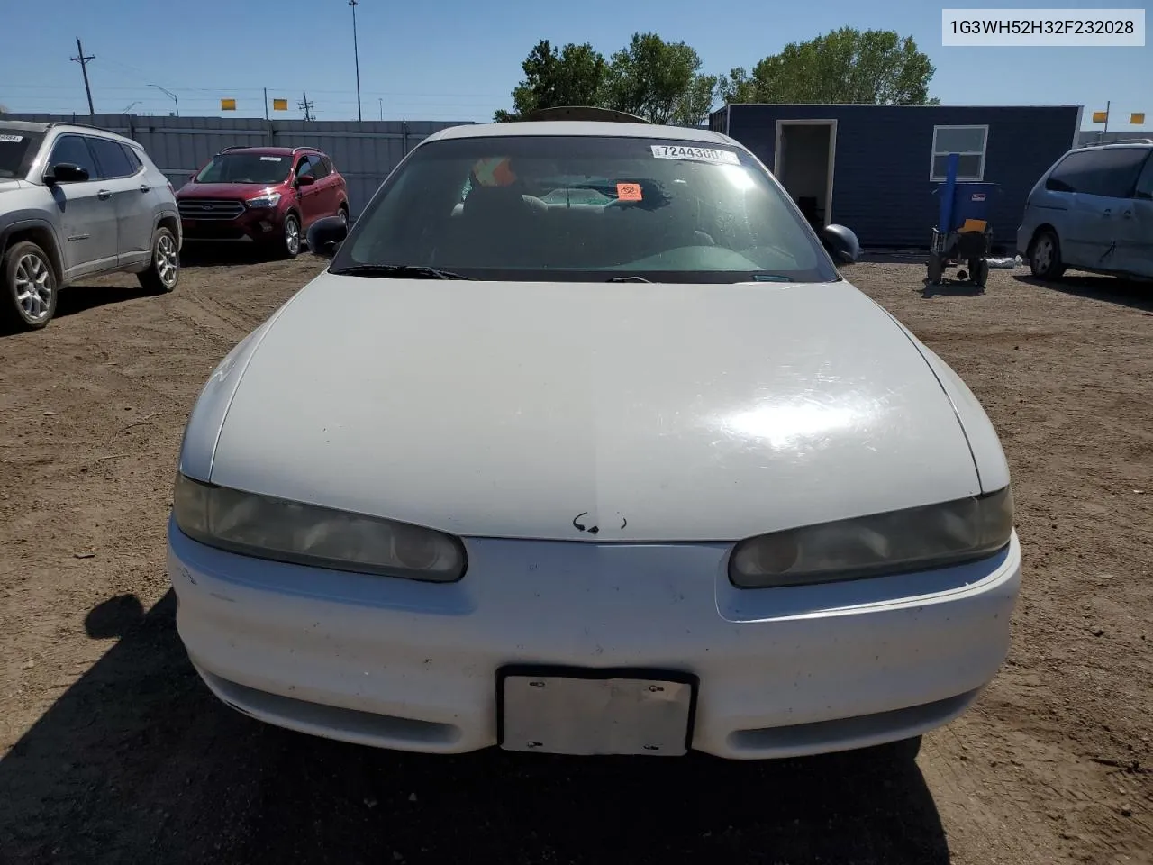 2002 Oldsmobile Intrigue Gx VIN: 1G3WH52H32F232028 Lot: 72443004