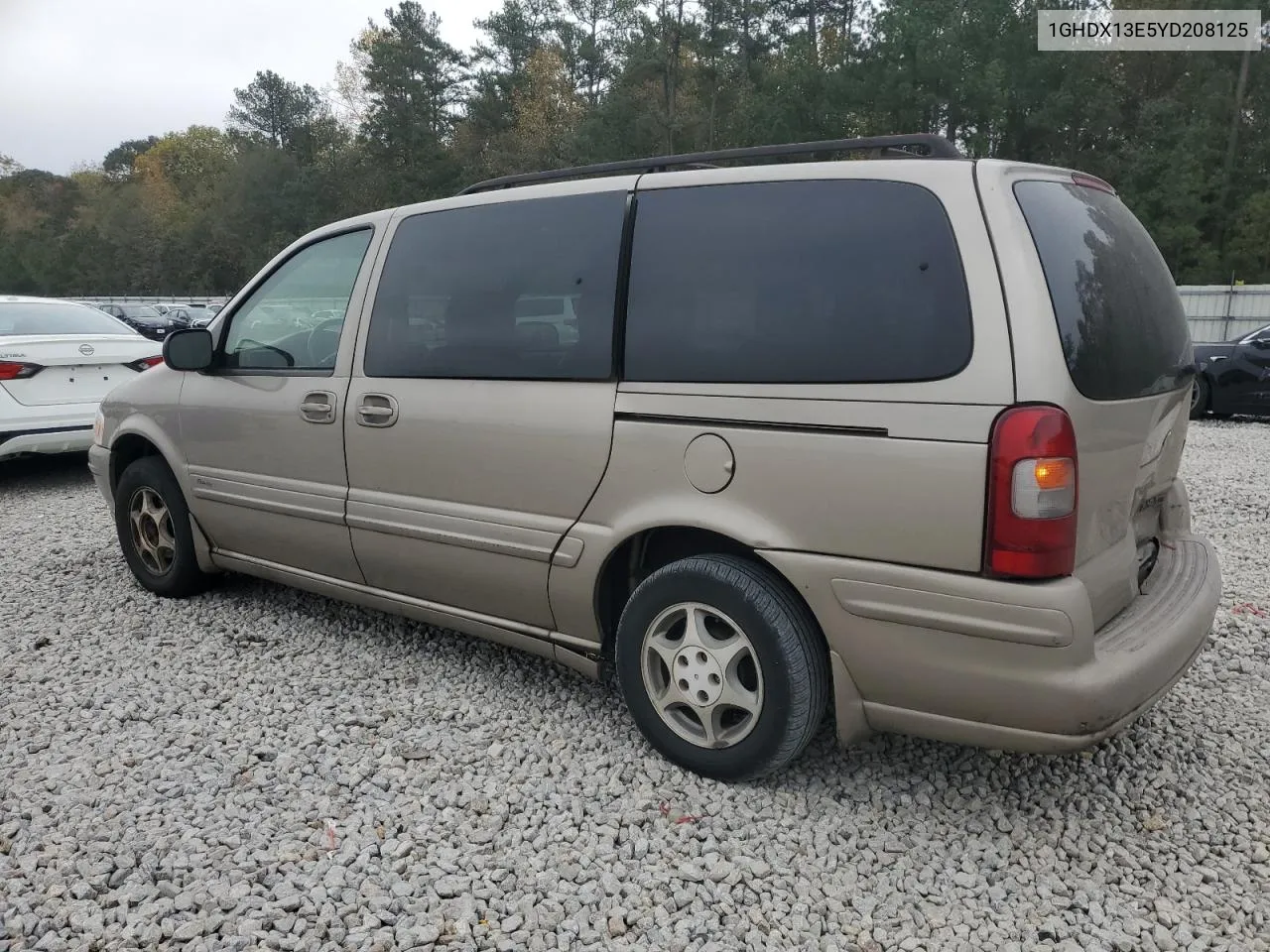 2000 Oldsmobile Silhouette Luxury VIN: 1GHDX13E5YD208125 Lot: 78974524