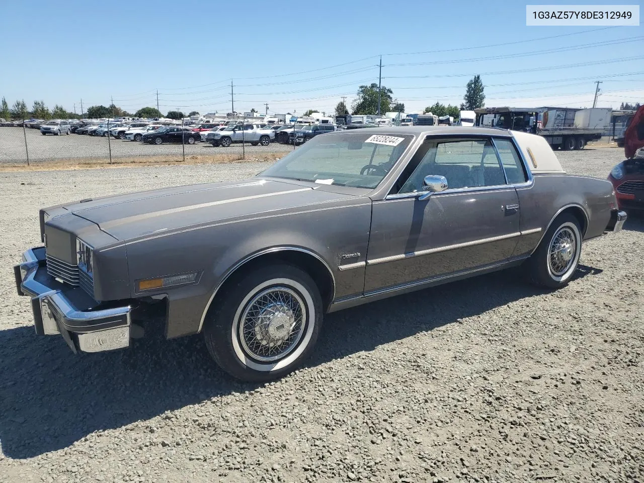 1G3AZ57Y8DE312949 1983 Oldsmobile Toronado Brougham