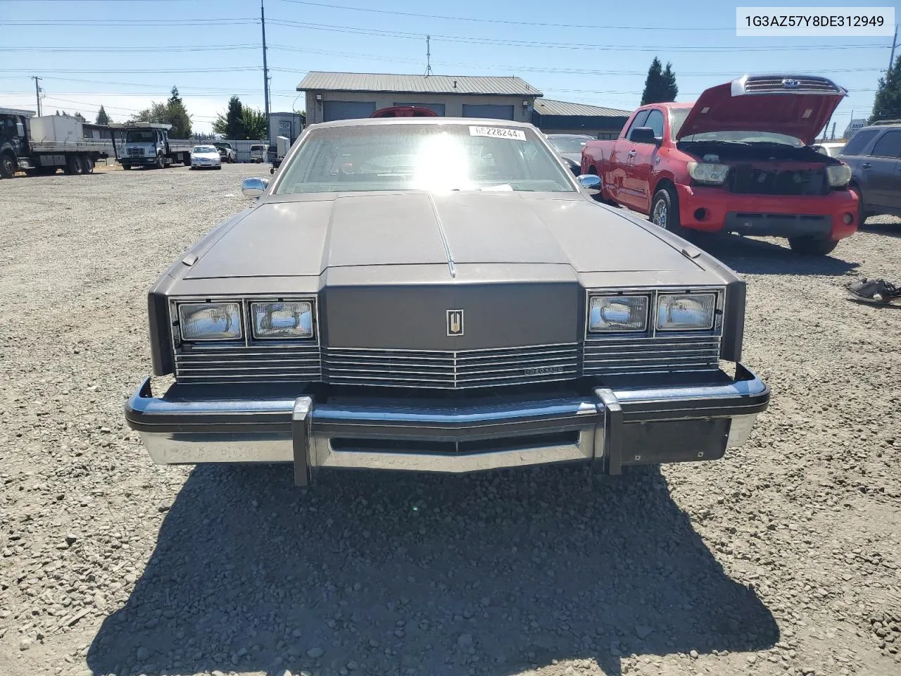 1G3AZ57Y8DE312949 1983 Oldsmobile Toronado Brougham