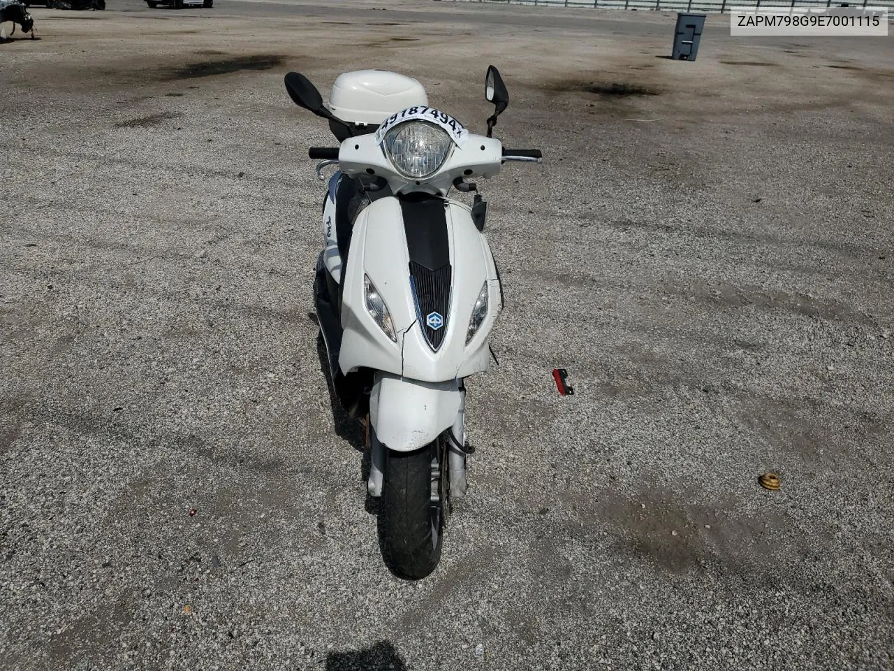 2014 Piaggio Fly 150 VIN: ZAPM798G9E7001115 Lot: 49187494