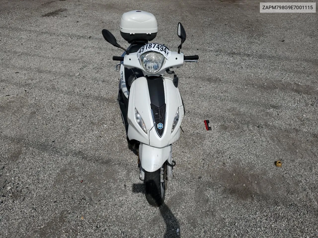 2014 Piaggio Fly 150 VIN: ZAPM798G9E7001115 Lot: 49187494