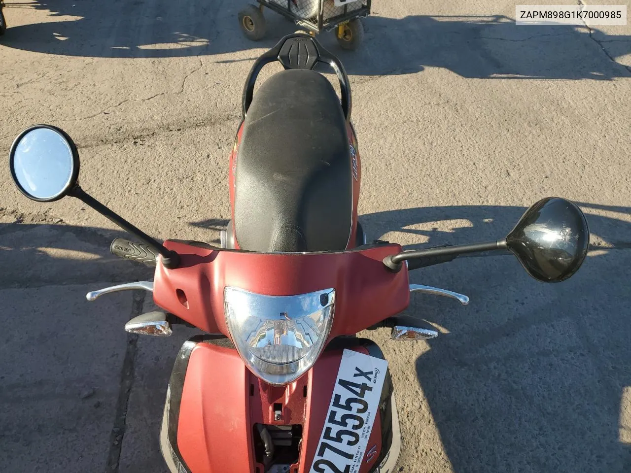 2019 Piaggio Scooter VIN: ZAPM898G1K7000985 Lot: 73275554