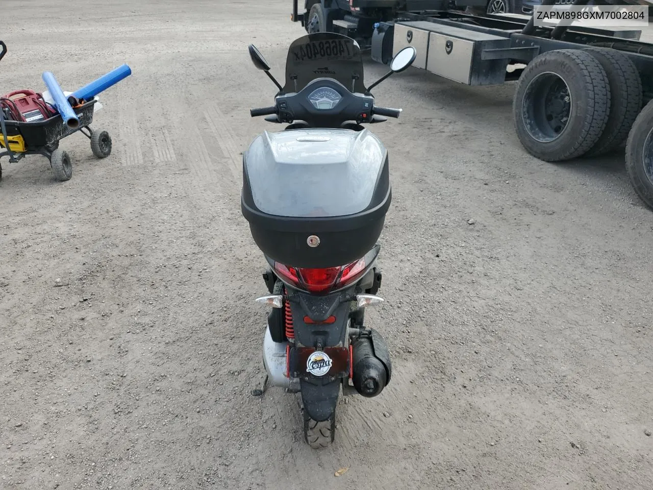 2021 Piaggio Liberty 150 VIN: ZAPM898GXM7002804 Lot: 74668404