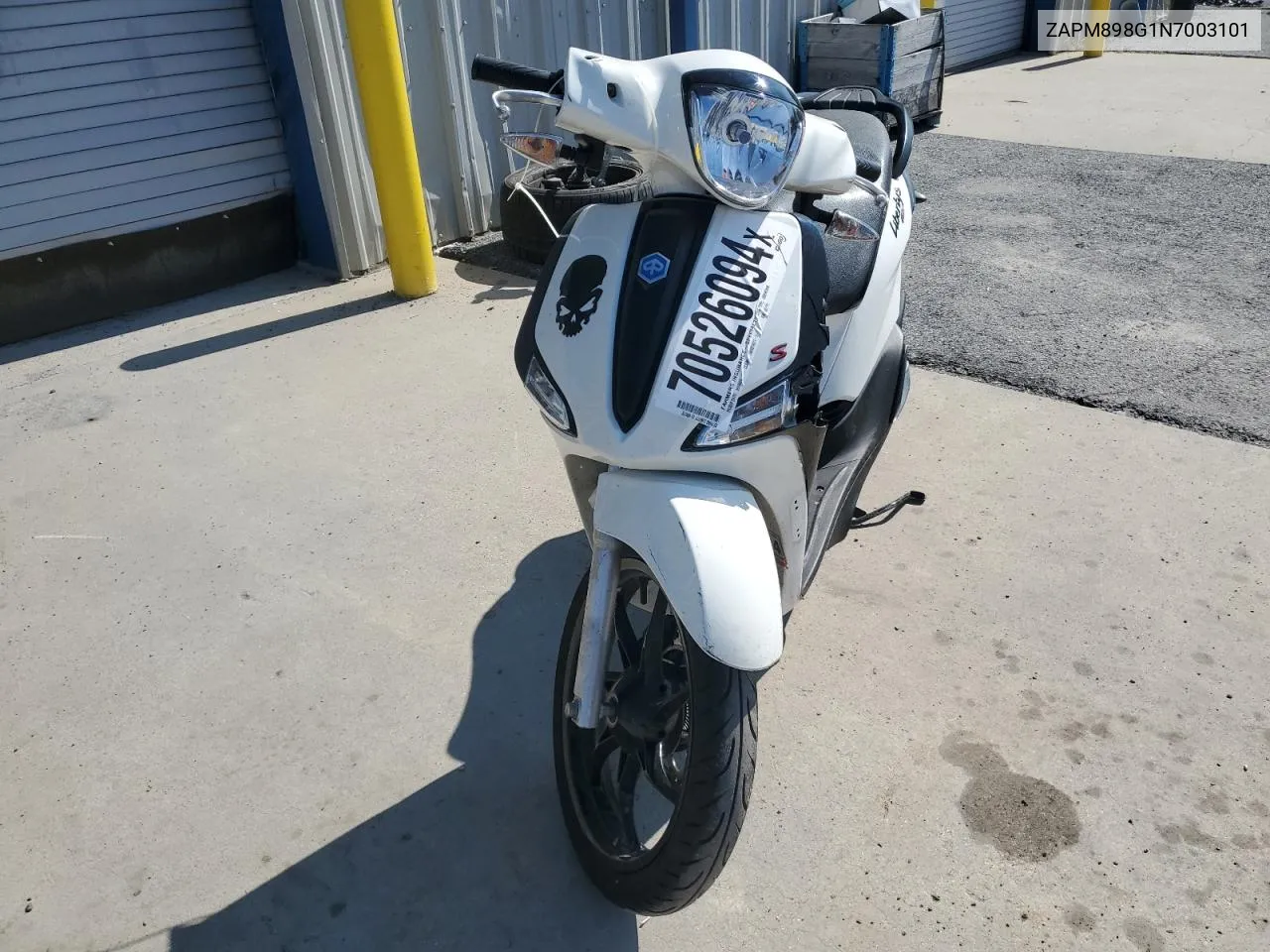 2022 Piaggio Liberty 150 VIN: ZAPM898G1N7003101 Lot: 70526094