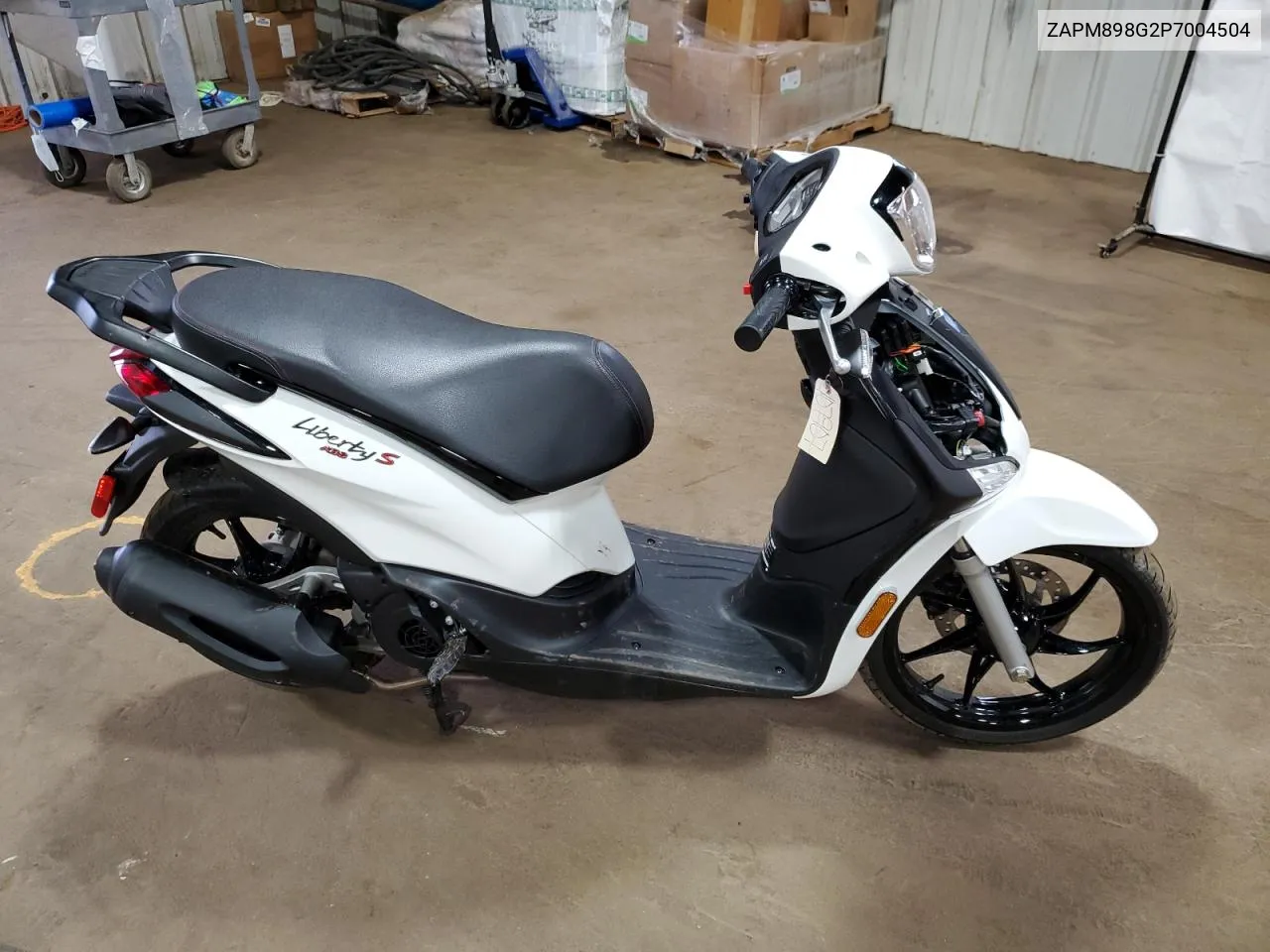 2023 Piaggio Liberty 150 VIN: ZAPM898G2P7004504 Lot: 65803464