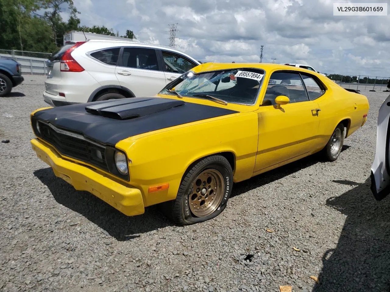 1973 Plymouth Duster VIN: VL29G3B601659 Lot: 69557894