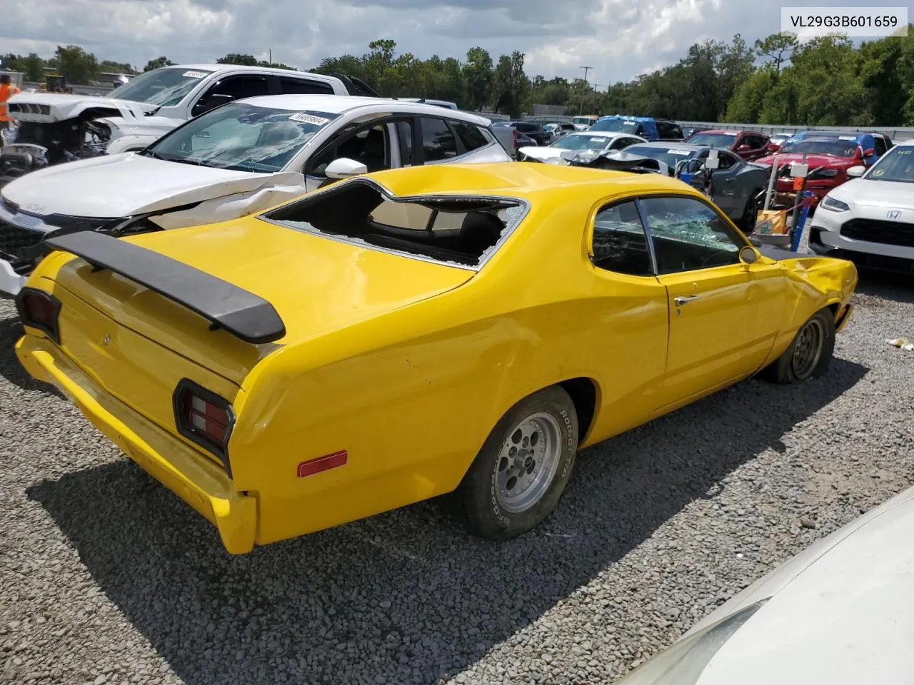 1973 Plymouth Duster VIN: VL29G3B601659 Lot: 69557894