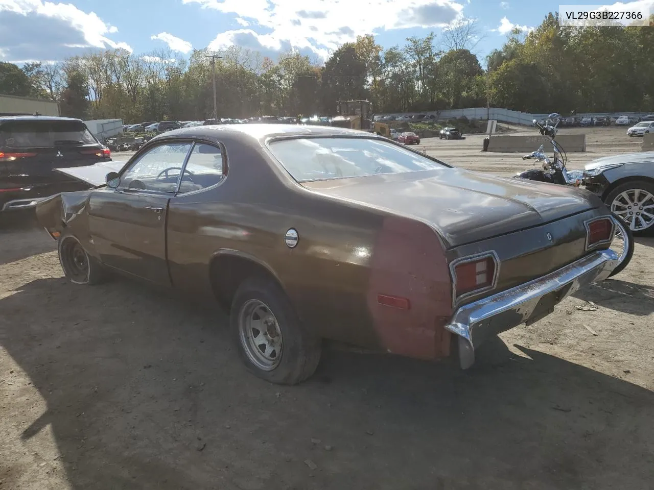 1973 Plymouth Valiant Du VIN: VL29G3B227366 Lot: 74797124