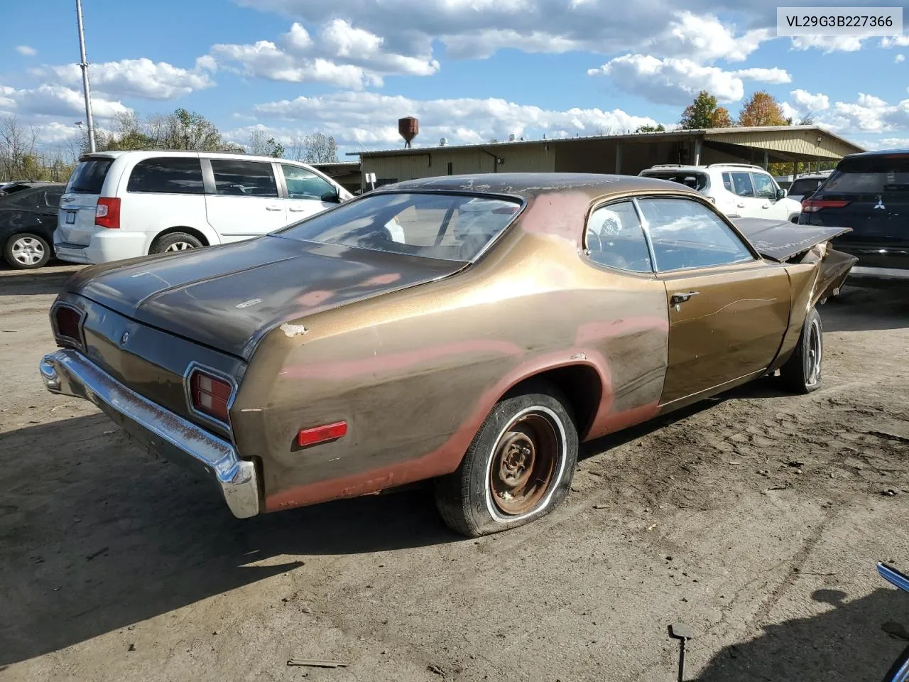 1973 Plymouth Valiant Du VIN: VL29G3B227366 Lot: 74797124