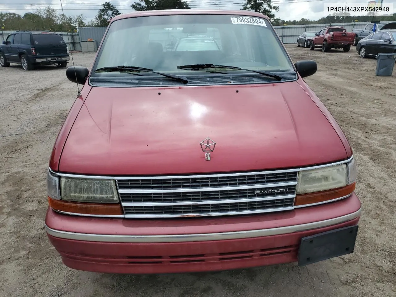 1993 Plymouth Grand Voyager VIN: 1P4GH443XPX542948 Lot: 79932804