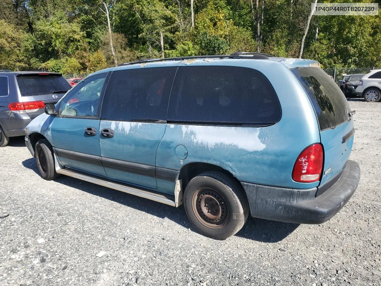 1996 Plymouth Grand Voyager Se VIN: 1P4GP44R0TB207230 Lot: 74509084