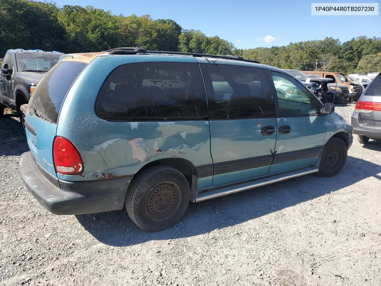 1996 Plymouth Grand Voyager Se VIN: 1P4GP44R0TB207230 Lot: 74509084