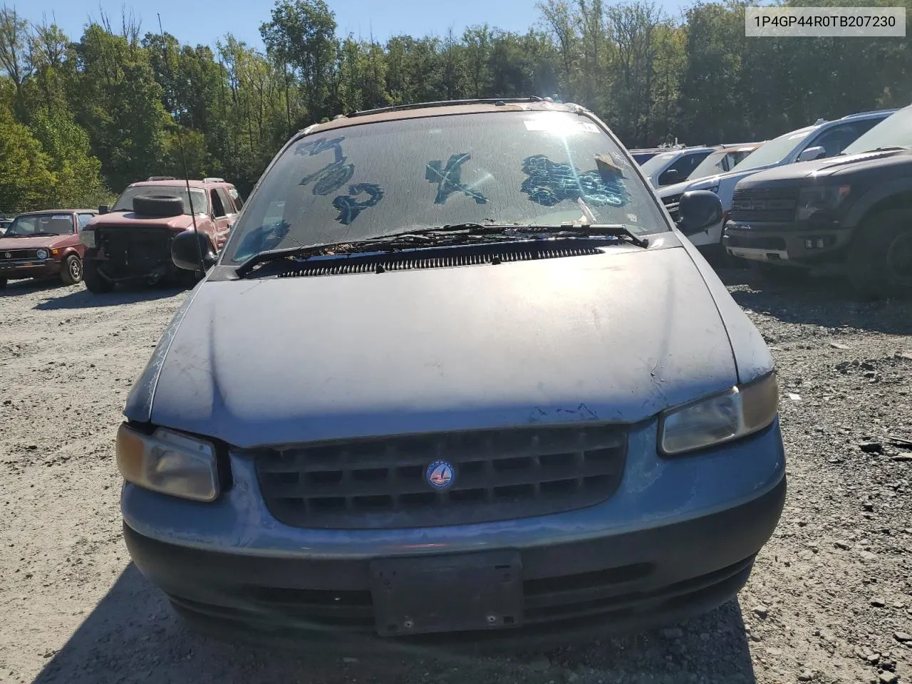 1996 Plymouth Grand Voyager Se VIN: 1P4GP44R0TB207230 Lot: 74509084