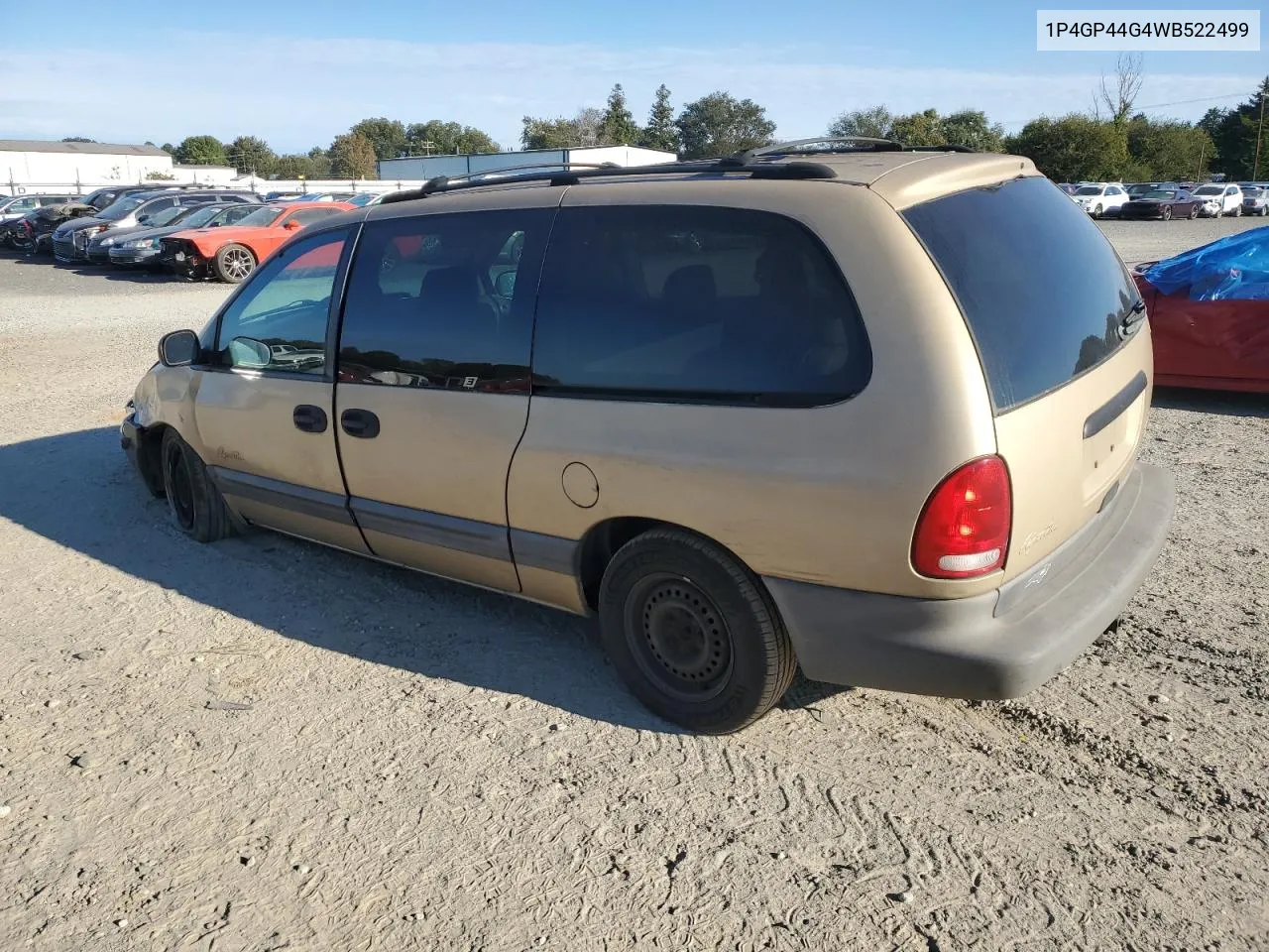 1998 Plymouth Grand Voyager Se VIN: 1P4GP44G4WB522499 Lot: 73675104