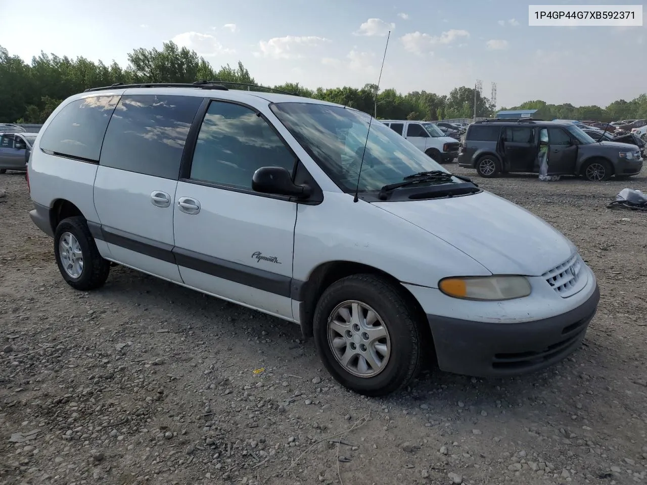 1999 Plymouth Grand Voyager Se VIN: 1P4GP44G7XB592371 Lot: 65111334