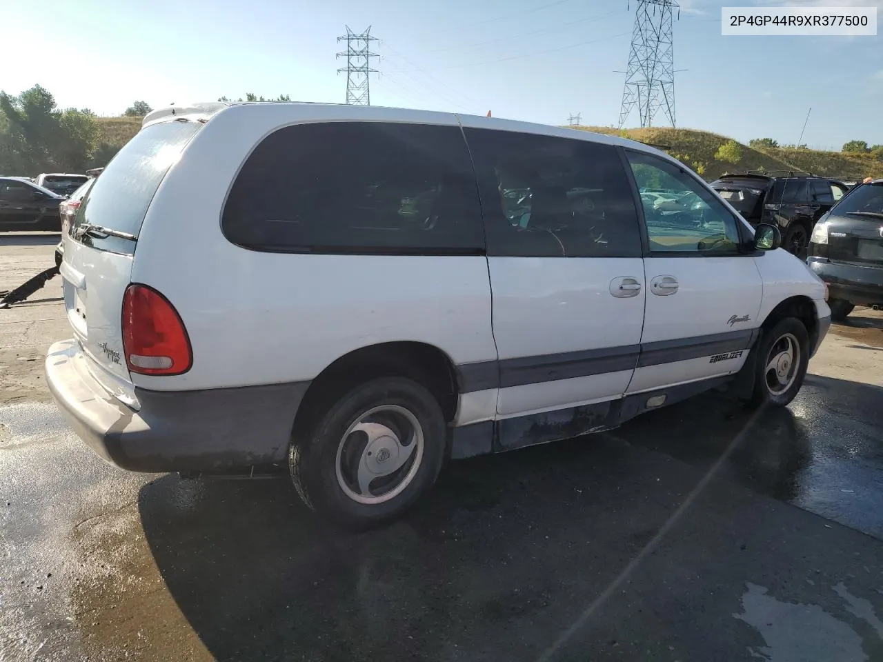 1999 Plymouth Grand Voyager Se VIN: 2P4GP44R9XR377500 Lot: 70278384