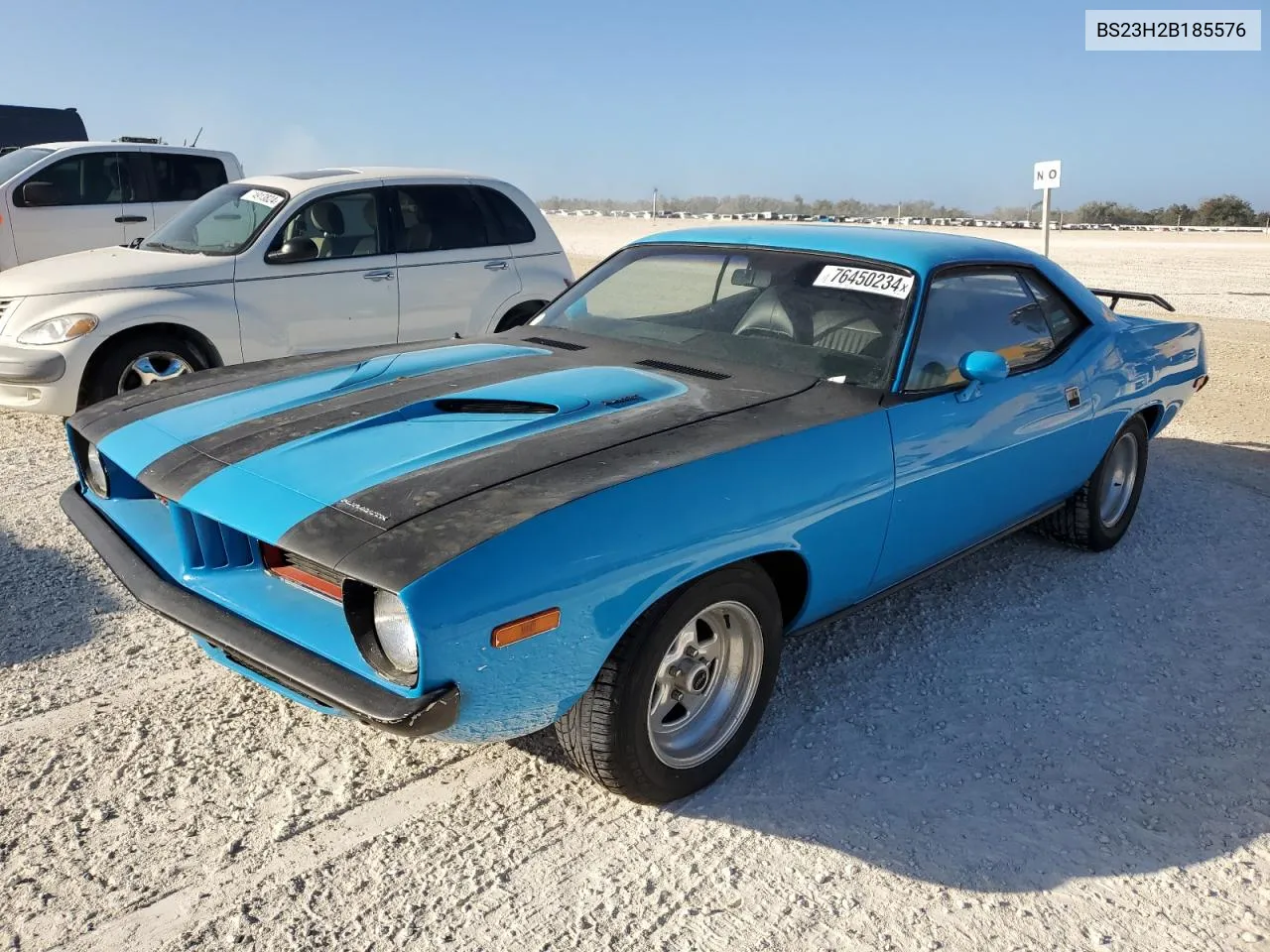 1972 Plymouth Barracuda VIN: BS23H2B185576 Lot: 76450234