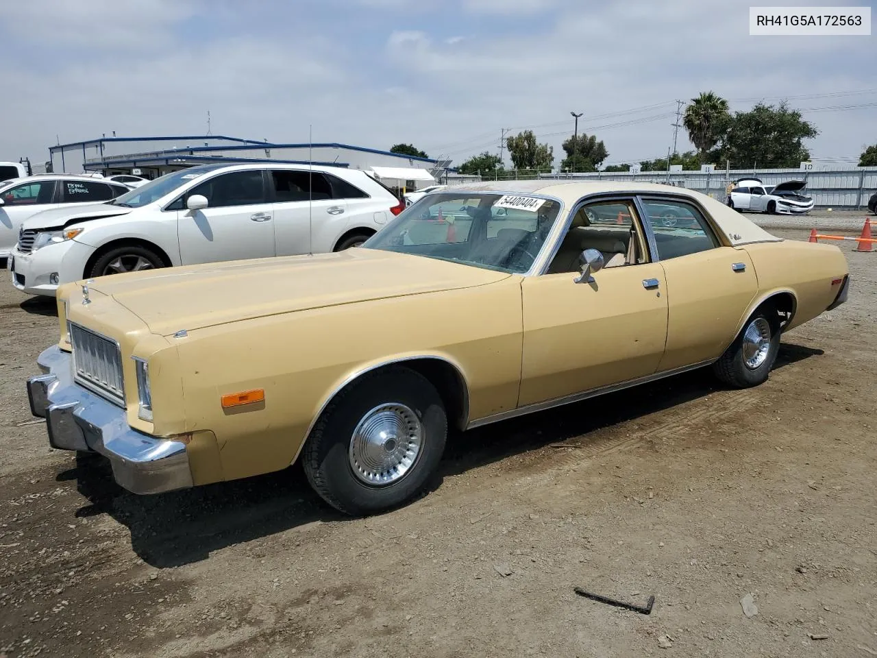 1975 Plymouth Fury VIN: RH41G5A172563 Lot: 54400404