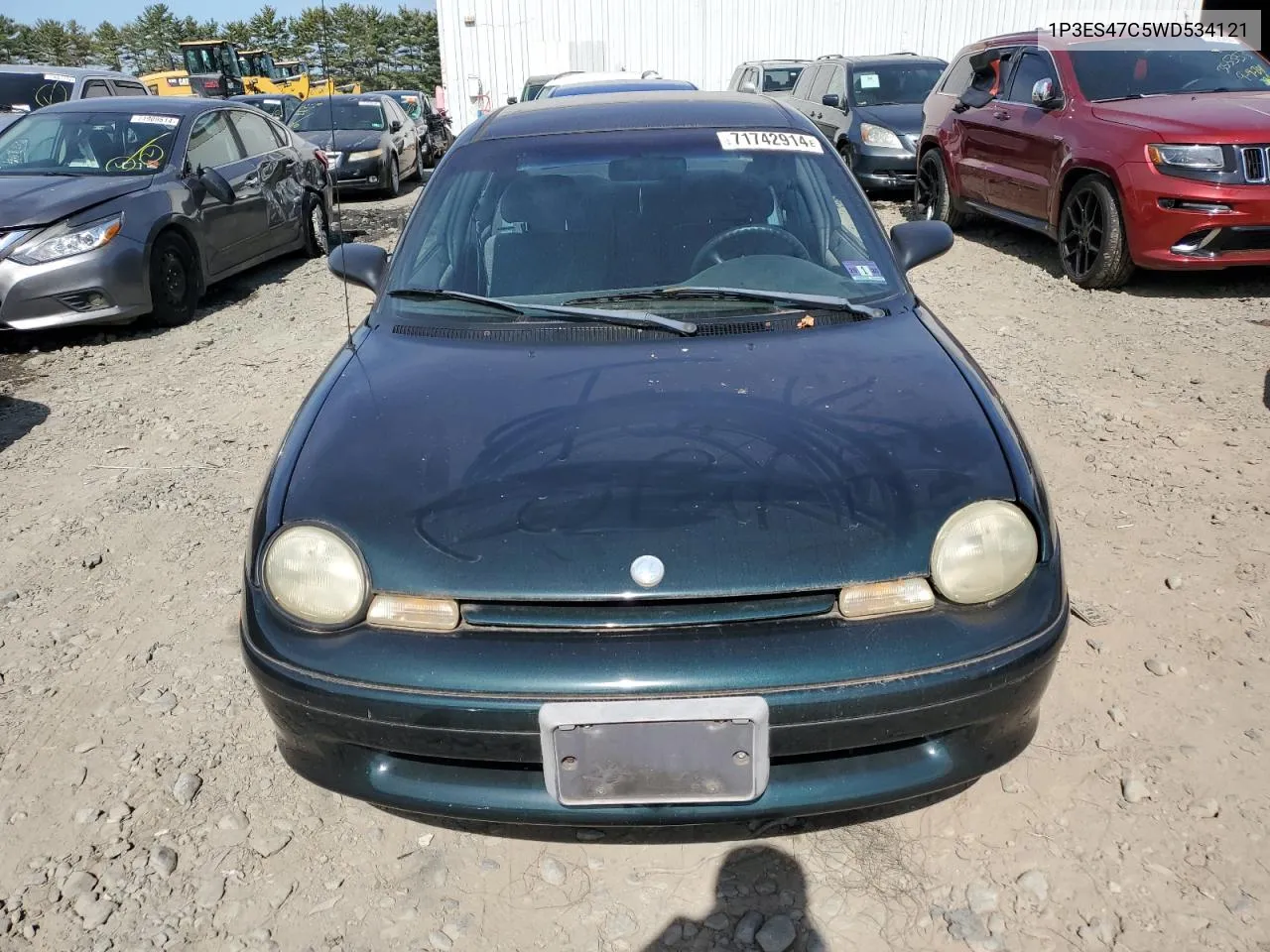 1998 Plymouth Neon Highline VIN: 1P3ES47C5WD534121 Lot: 71742914