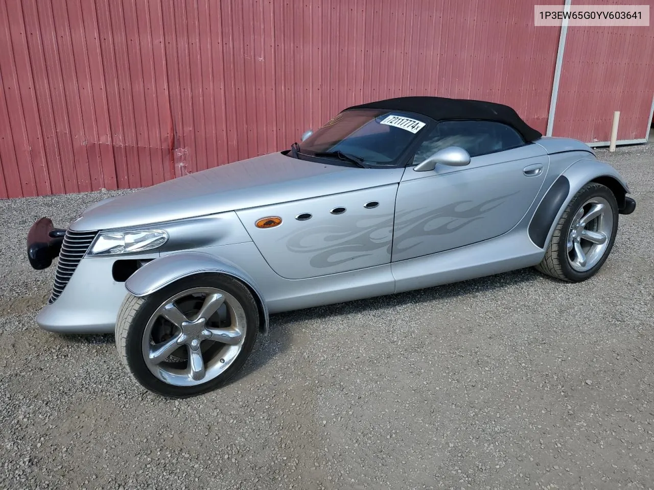 2000 Plymouth Prowler VIN: 1P3EW65G0YV603641 Lot: 72117774