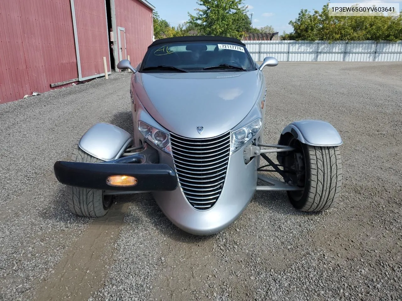 2000 Plymouth Prowler VIN: 1P3EW65G0YV603641 Lot: 72117774