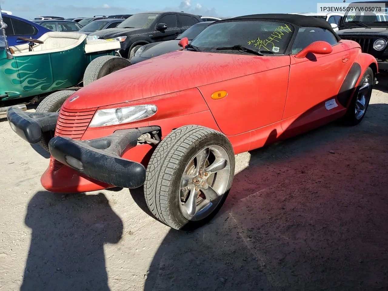 2000 Plymouth Prowler VIN: 1P3EW65G9YV605078 Lot: 75442794