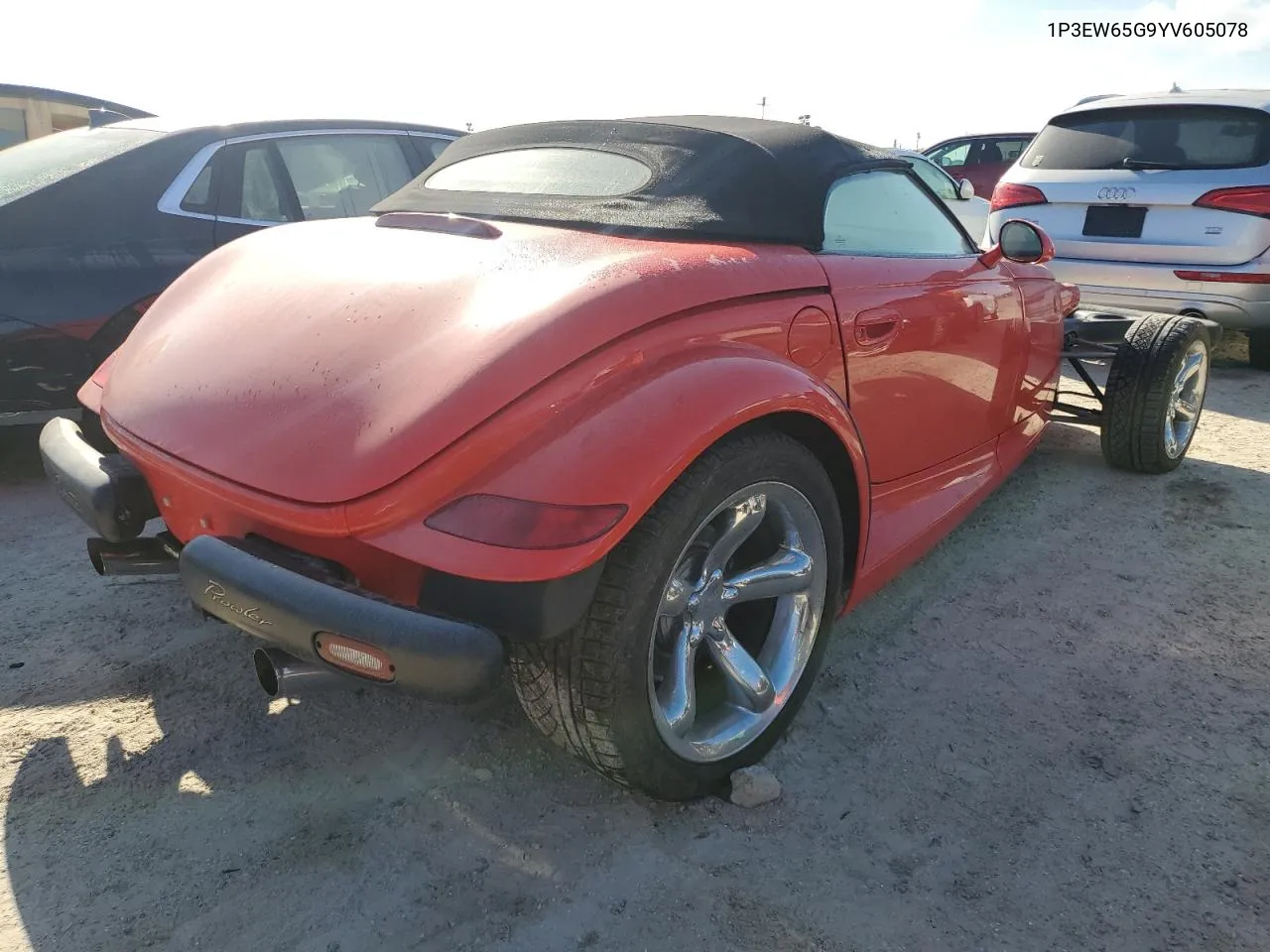 2000 Plymouth Prowler VIN: 1P3EW65G9YV605078 Lot: 75442794