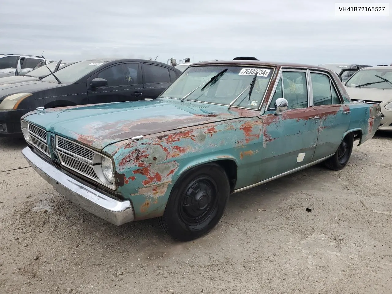 1967 Plymouth Valiant VIN: VH41B72165527 Lot: 76303734