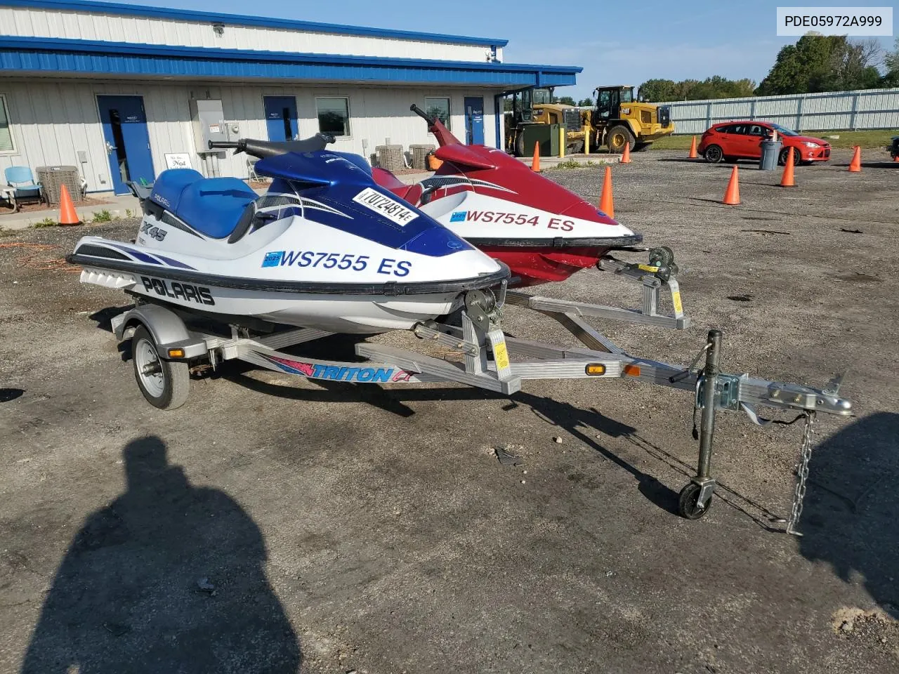 1999 Polaris Waverunner VIN: PDE05972A999 Lot: 70724814