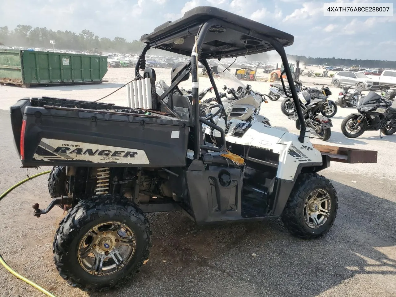 2012 Polaris Ranger 800 Xp VIN: 4XATH76A8CE288007 Lot: 71758634