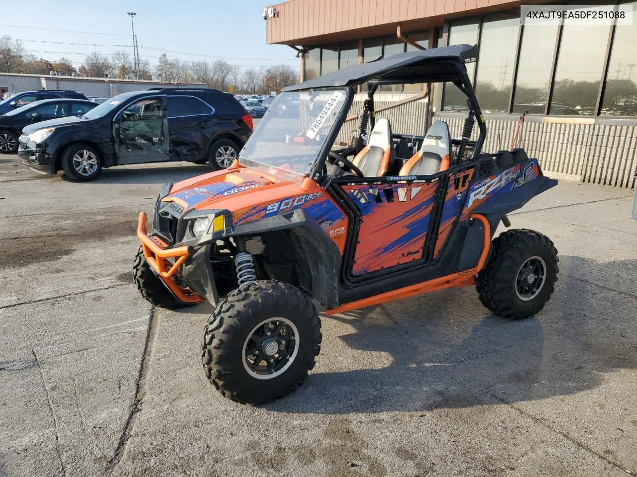 2013 Polaris Rzr 900 Xp Eps VIN: 4XAJT9EA5DF251088 Lot: 78049444