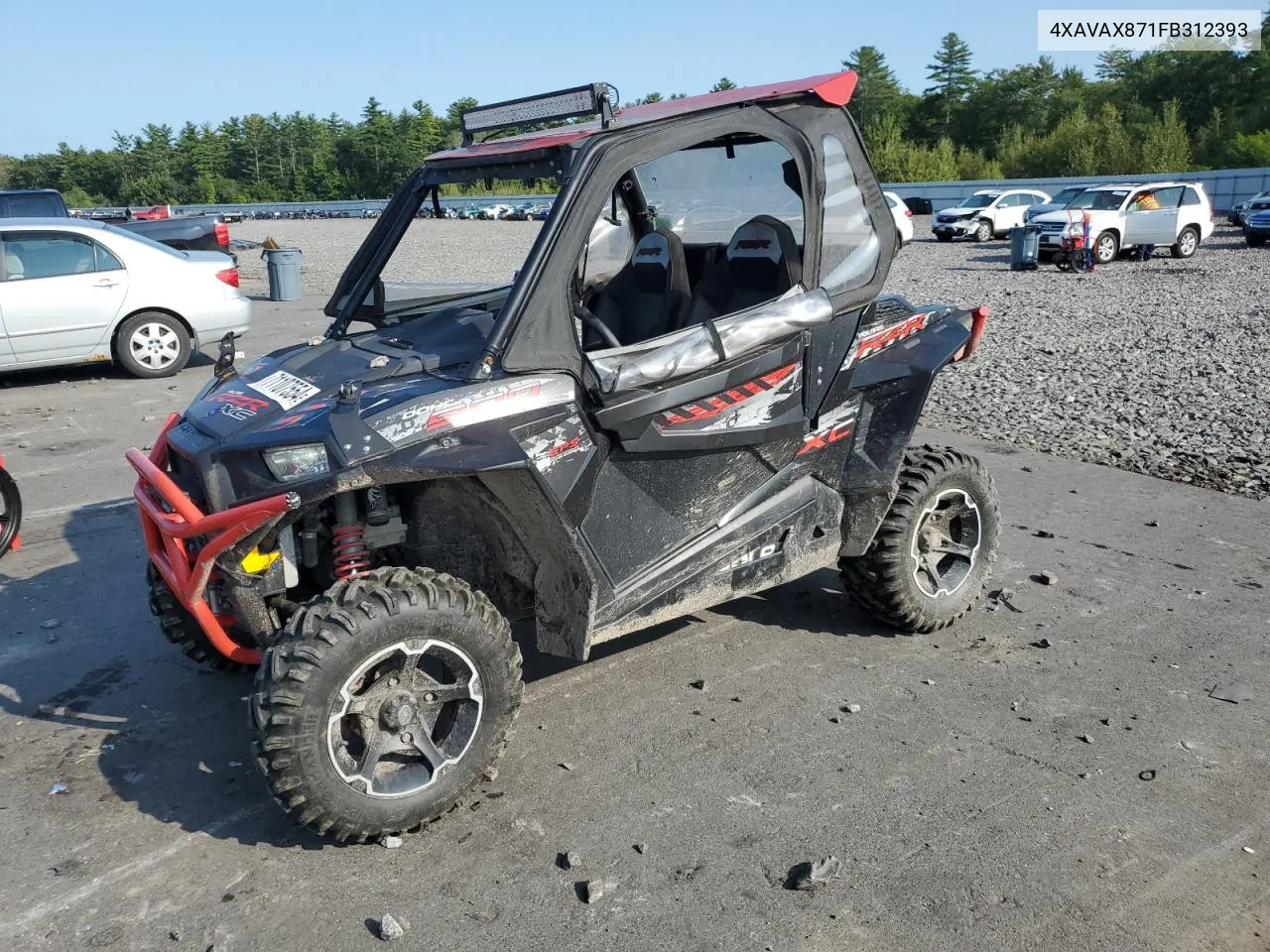 2015 Polaris Rzr 900 Xc Edition VIN: 4XAVAX871FB312393 Lot: 71107554