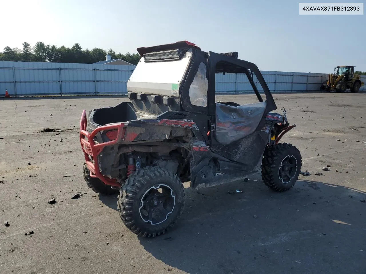 2015 Polaris Rzr 900 Xc Edition VIN: 4XAVAX871FB312393 Lot: 71107554