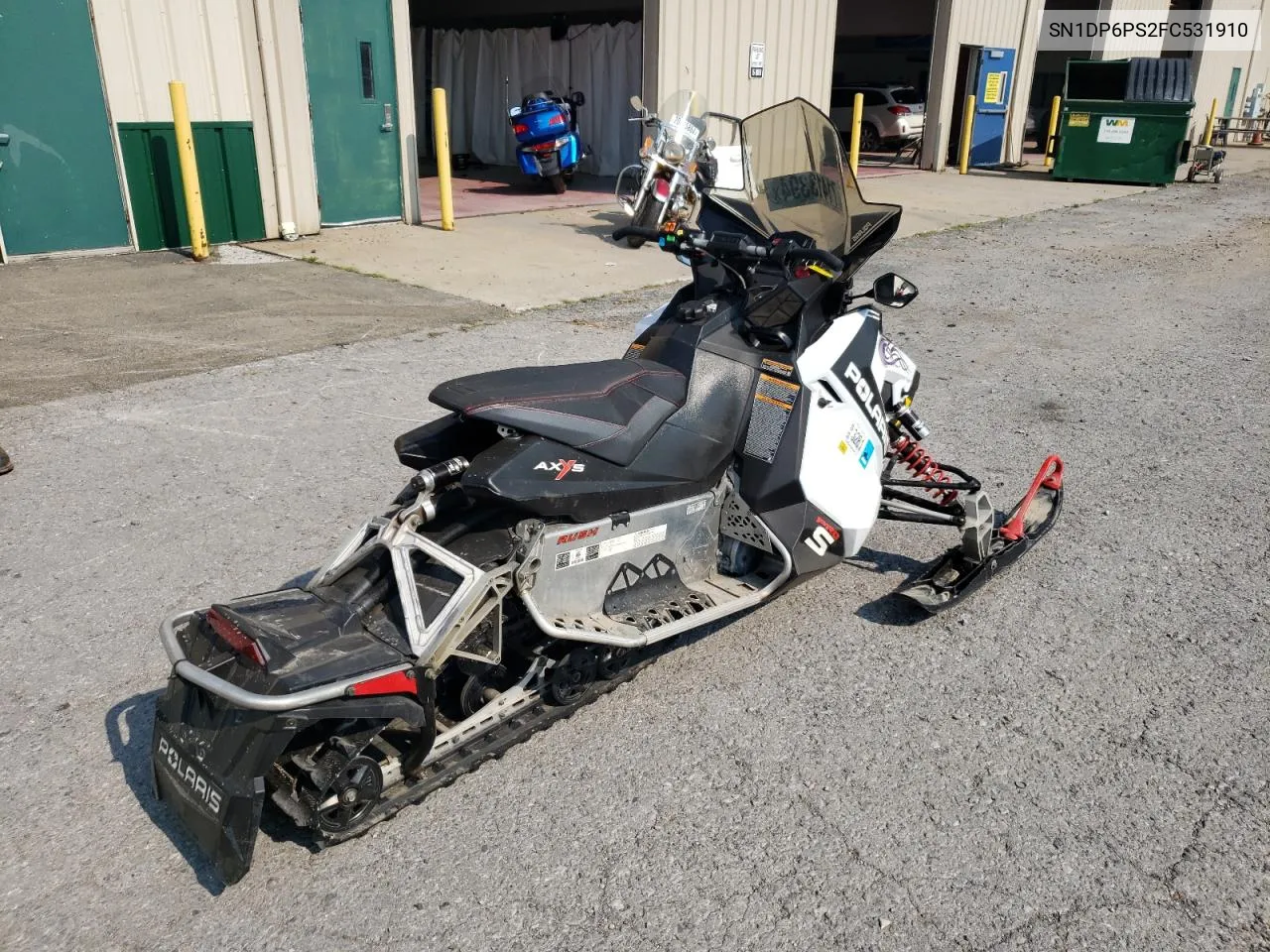 2015 Polaris 600 Rush VIN: SN1DP6PS2FC531910 Lot: 71413394