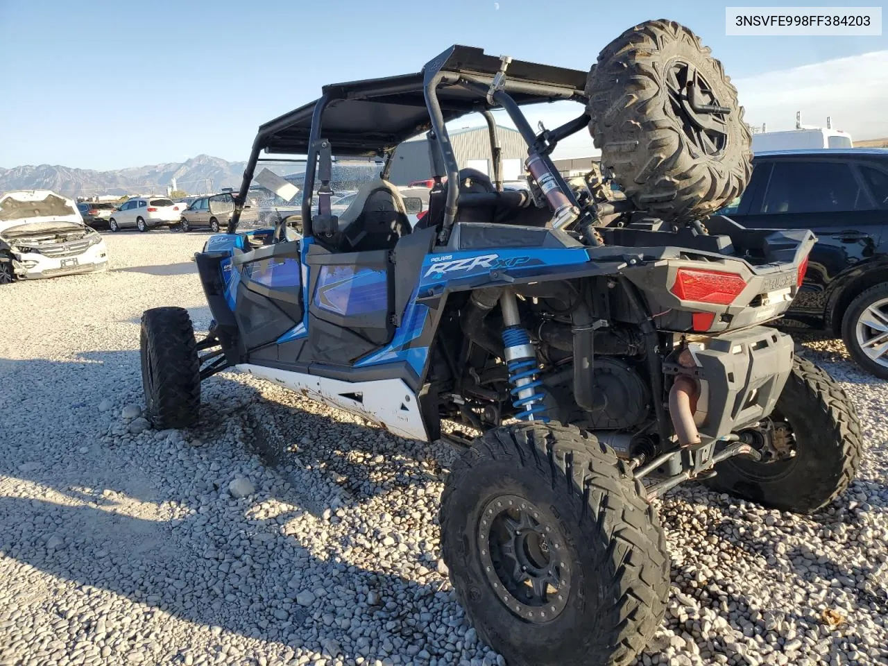 2015 Polaris Rzr Xp 4 1000 Eps VIN: 3NSVFE998FF384203 Lot: 74234064