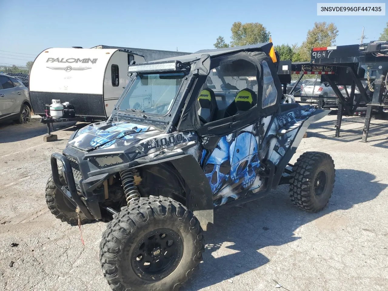 2016 Polaris Rzr Xp 1000 Eps VIN: 3NSVDE996GF447435 Lot: 73751464