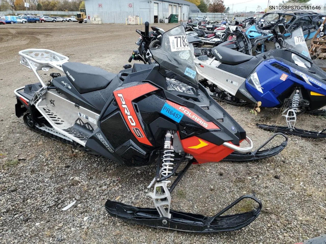 2016 Polaris Pro R 800 VIN: SN1DS8PS7GC161646 Lot: 77832694