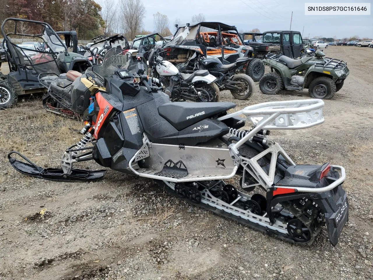 2016 Polaris Pro R 800 VIN: SN1DS8PS7GC161646 Lot: 77832694